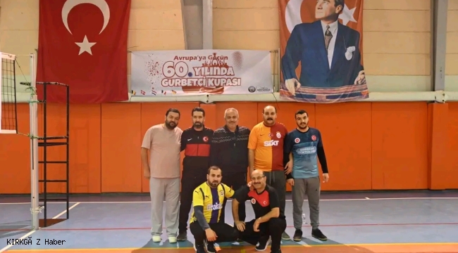 Afyonkarahisar Emirdağ’da Avrupa’ya Göçün 60. Yılı Kapsamında Voleybol Turnuvası Devam Ediyor