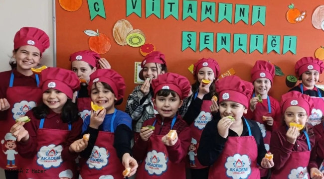 Bolvadin Çözüm Akademi’de “C Vitamini Şenliği” Coşkusu