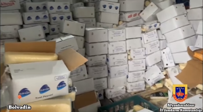 Bolvadin'de Baskın! Tonlarca Sahte Ürün!