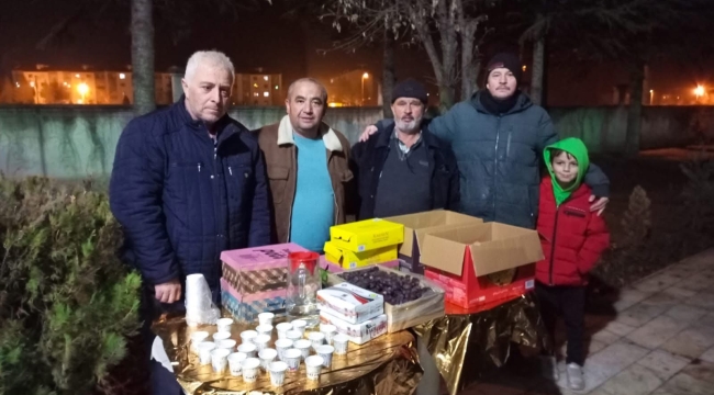 Bolvadin’de Umreden Dönen Muhtar Bakın Ne Yaptı?