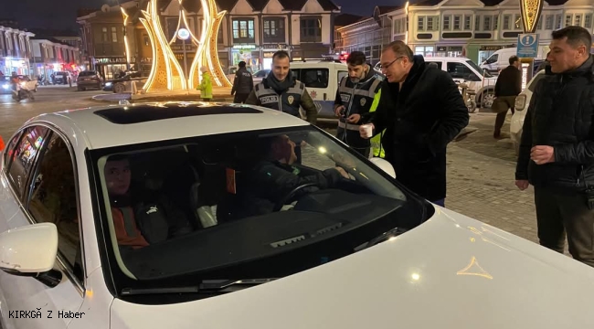 Bolvadin Kaymakamı Ali Arıkan’dan Yılbaşı Denetimi ve Kutlama