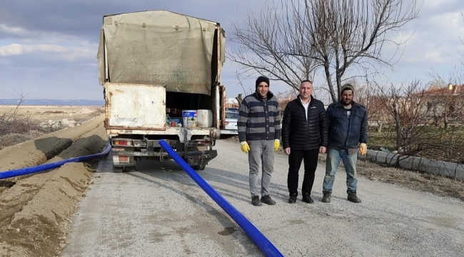 Çay İlçesinde TOKİ Kanalizasyonu Terfi Etti