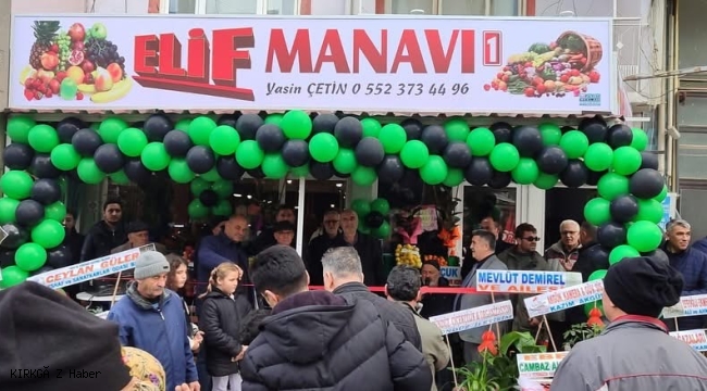 Çay İlçesindeki Manavda Her Çeşit Var