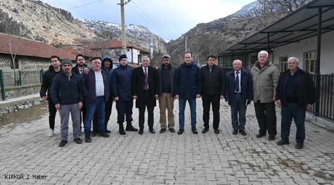 Çay Kaymakam&#039;ından Köylere Ziyaret