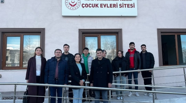 İscehisar MYO'dan Afyon Çocuk Evleri Sitesi'ne Anlamlı Ziyaret
