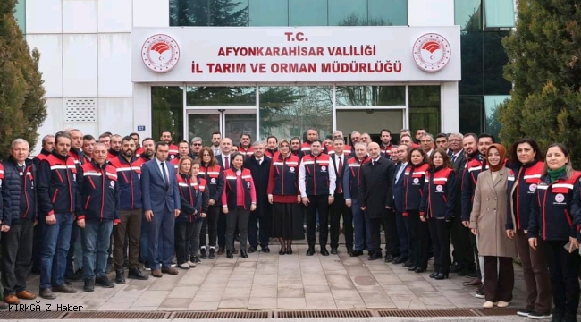 Tarım ve Orman Bakan Yardımcısı Ahmet Bağcı ve Vali Yiğitbaşı Tarım Orman Müdürlüğünü Ziyaret Etti