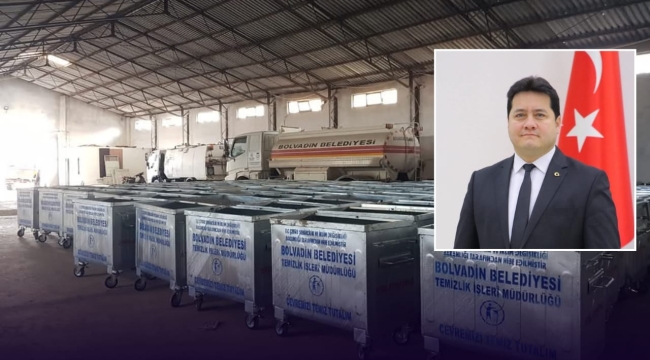 Bolvadin’de Çöp Sorunu Çözüldü! Tam 200 Adet Geldi