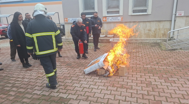 Bolvadin’de Denetimli Serbestlik Yangına Böyle Önlem Aldı