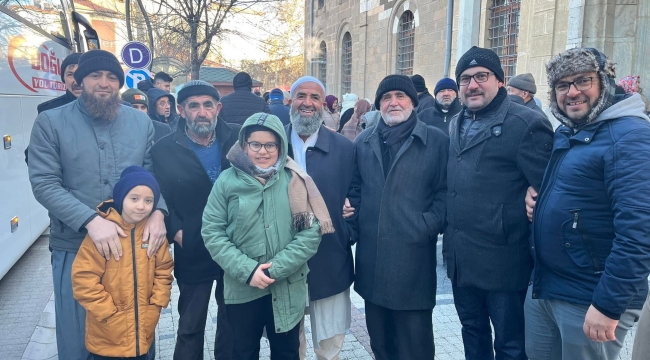 Bolvadin’de Ramazan Umresi’ne Giden Umreciler Dualarla Uğurlandı