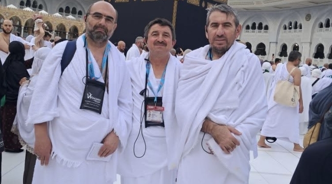 Bolvadin Umrecileri, Kutsal Topraklarda Manevi Duygularını Paylaşıyor