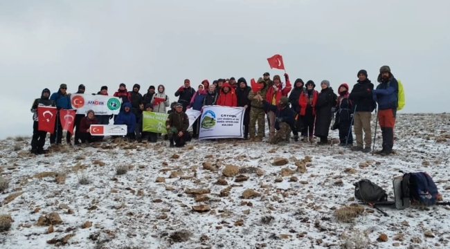 Çay Dağcılık Kulübünden Kozluçay-Yalvaç Rotası