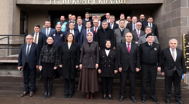 Vali Yiğitbaşı ve Başkan Köksal Bir Araya Geldi