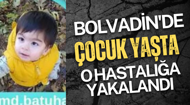 Bolvadin'de Çocuk Yaşta O Hastalığa Yakalandı