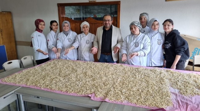 Bolvadin'de Hamur Aşı Proje Oldu!