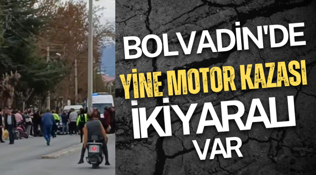 Bolvadin’de Trafik Kazası: Motosikletli 2 Kişi Yaralandı