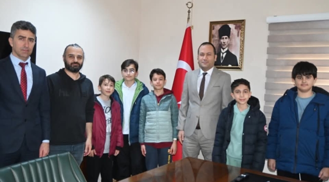 Çay İlçesinde TÜBİTAK Başarısı Ödülsüz Kalmadı