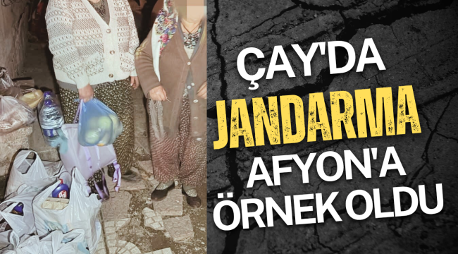 Çay Jandarma Ekipleri Afyonkarahisar'a Örnek Oldu