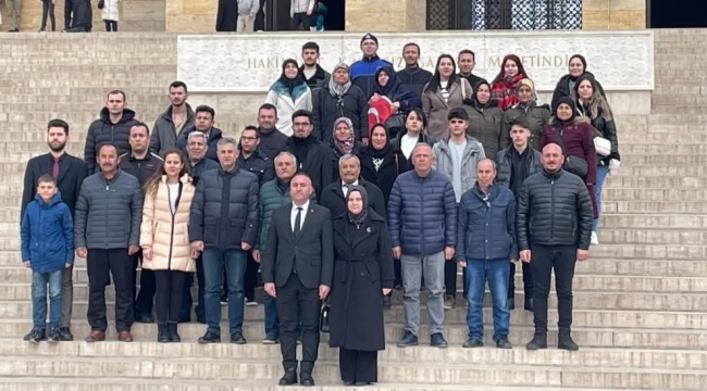Çaylılar Çıkarma Yaptı! Anıtkabir'e Gittiler