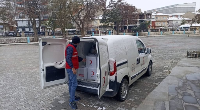 Emirdağ'da Kızılay Şubesi Harıl Harıl Çalışıyor!