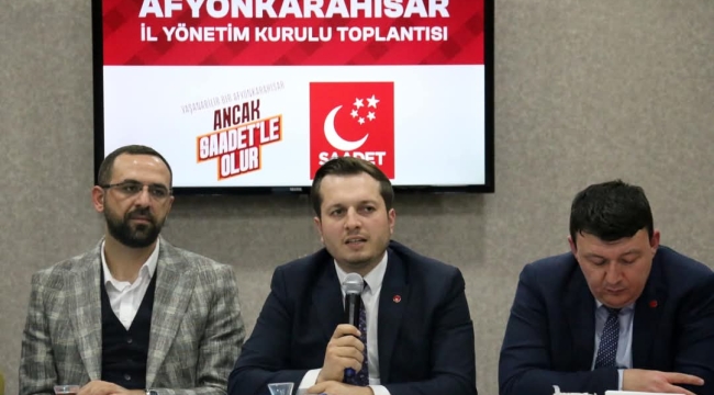 Saadet Partili Karataş Böyle Dedi! Şehrin Sorunlarını Çözeceğiz