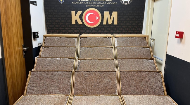 Afyonkarahisar’da 270 Bin Adet Doldurulmuş Makaron Ele Geçirildi: 1 Kişi Tutuklandı