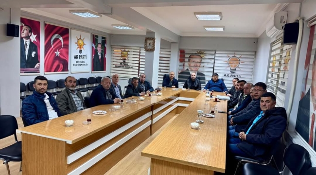AK Partili Nurbaş Bolvadin'de Konuştu: Partimizde Yeni Dönem Başladı