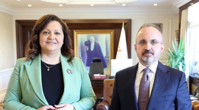 Burcu Köksal İçişleri Bakan Yardımcısı Turan'ı Ziyaret Etti