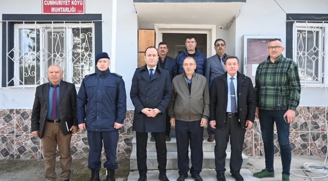Çay Kaymakamı Topuz: Köyümüzün Tüm Taleplerini Dinledik