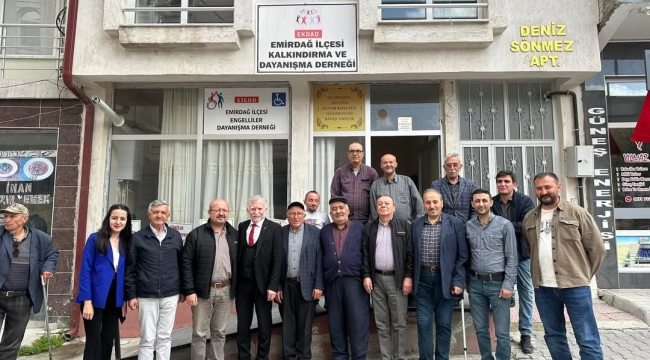 Emirdağ'da Bu Derneğin Başkanını Değiştirdiler