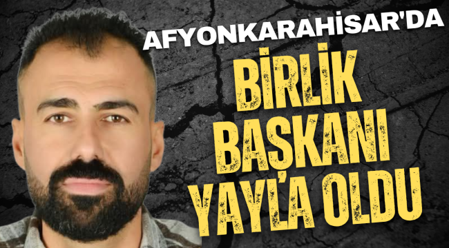 Özgür Yayla, Afyonkarahisar Damızlık Koyun Keçi Yetiştiricileri Birliği Başkanlığına Seçildi