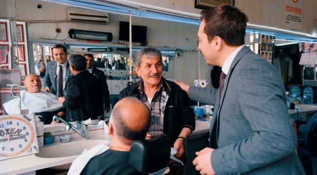 Saadet Partili Karataş Bolvadin'i Ziyaret Etti