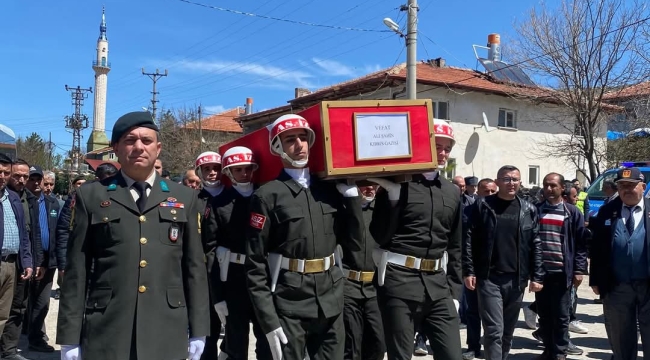 Şehit Gazi Şahin, Memleketi Şuhut’ta Son Yolculuğuna Uğurlandı