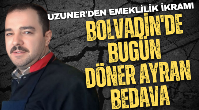 Bolvadin’de Emekli Esnaftan Gönülden İkram: “Bu İlçeye Hizmet Etmek Şereftir”