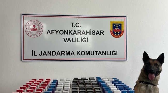 Bolvadin'de Kaçak Sigara Operasyonu