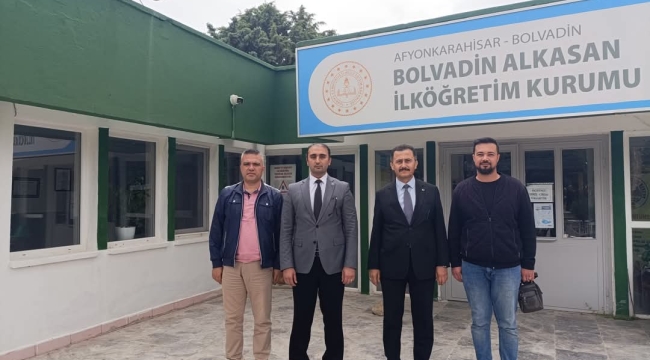 Bolvadin'de LGS Öncesi Moral Ziyareti
