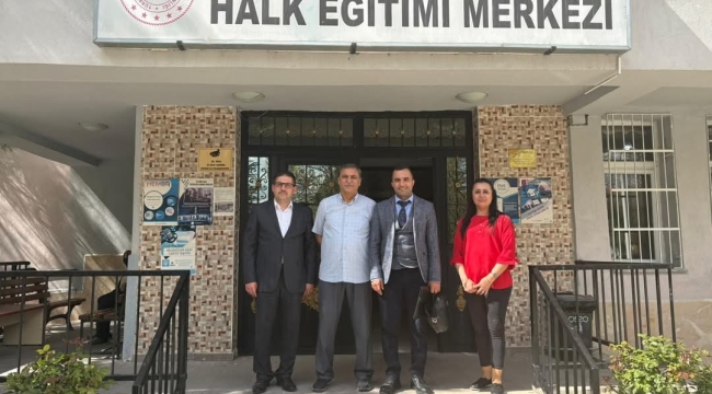 Bolvadin’de Okul Aile Birliklerine Denetim