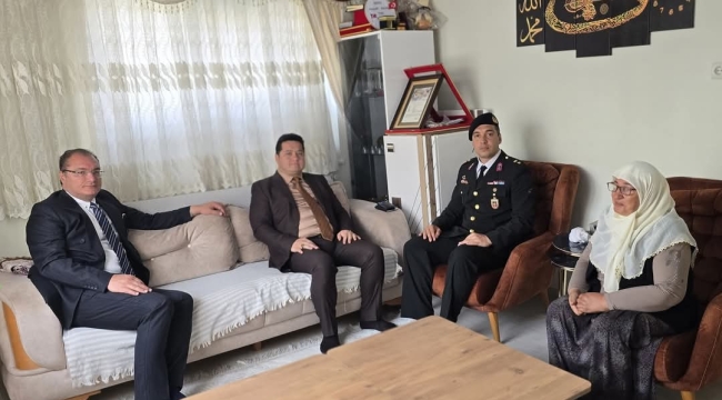 Bolvadin’de Şehit ve Gazi Ailelerine Anlamlı Ziyaretler
