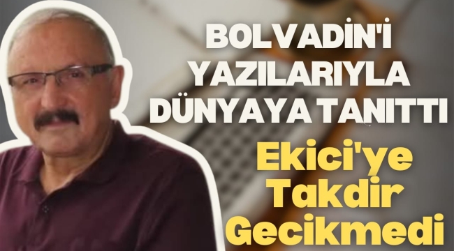 Bolvadin'in Hafızasına Vefa Yağdı! N. Sait Ekici'ye Teşekkür Mesajları Yağmur Gibi Yağdı
