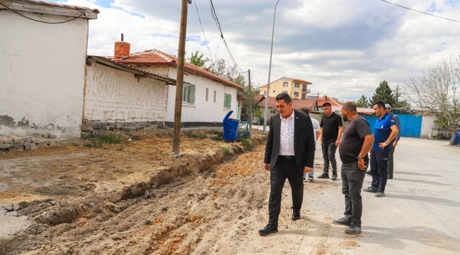 Çobanlar’da Altyapı Sonrası Hızlı Müdahale: Başkan Altuntaş Sahada