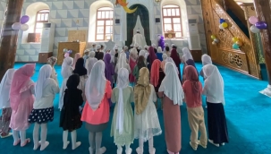 Emirdağ İlçesinde Çarşı Camii Çocukların Sesiyle Şenlendi