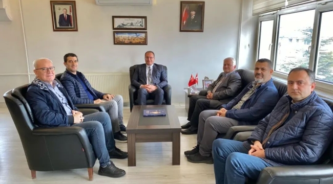 Kaymakam Arıkan Sevilen Müdür Ciğerci'ye Teşekkür Etti