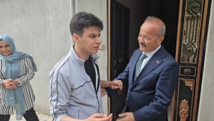 MHP Milletvekili Taytak’tan Otizmli Müzik Dahisi Samet Ege Yürekli’ye Ziyaret