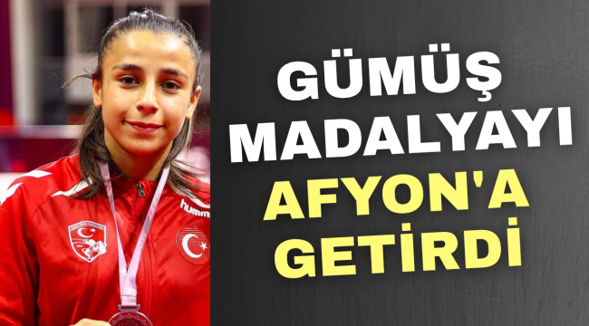 Afyonkarahisar'a Gümüş Madalya Getirdi