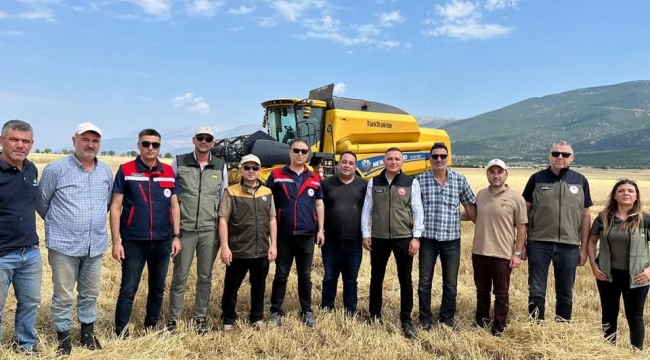 Afyonkarahisar'da Hububat Hasadı Süreci Başladı