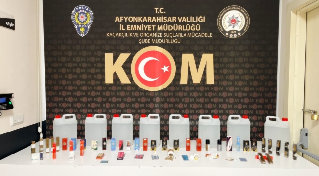 Afyonkarahisar’da Şoke Eden Haber! Neler Yakalandı Neler?