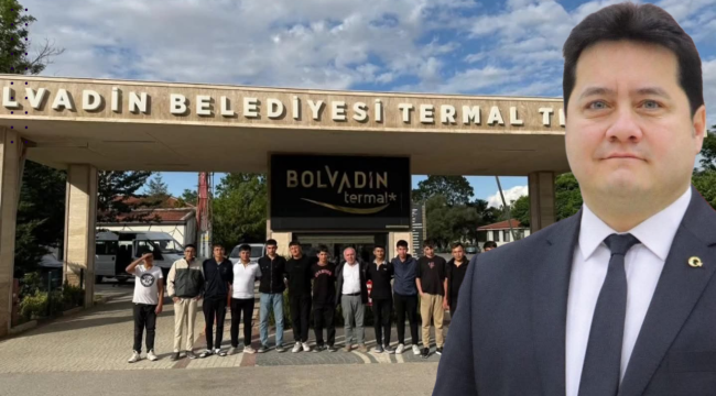 Başkan Aynacı'dan Öğrencilere Kaplıca İkramı