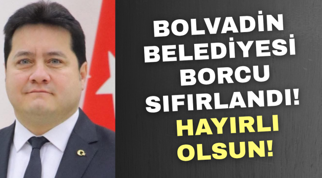 Bolvadin Belediyesinin Borcu Sıfırlandı