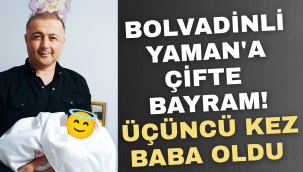 Bolvadin'de Bayram Sabahı Baba Oldu!