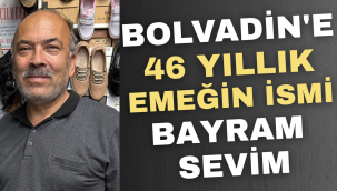 Bolvadin'e 46 Yıllık Emeğin İsmi Bayram Sevim!