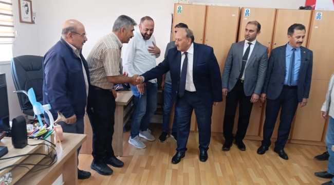 Bolvadin İlçesinde Bayramdan Önce Bayramlaştılar